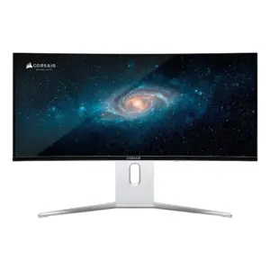 Monitor Gamer Curvo Ultrawide Corsair Xeneon 34″ WQHD QD-OLED 240Hz 0.03ms G-Sync/FreeSync Branco CM-9030005-NA Monitor Gamer Curvo Ultrawide Corsair Xeneon 34″ WQHD QD-OLED 240Hz 0.03ms G-Sync/FreeSync Branco CM-9030005-NA