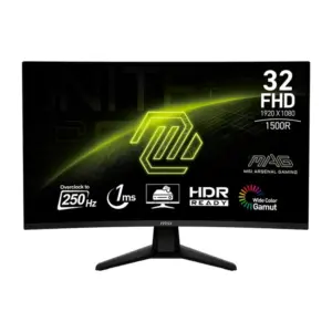 Monitor Gamer Curvo MSI 32″ Full HD VA 250Hz 1ms MAG32C6X Monitor Gamer Curvo MSI 32″ Full HD VA 250Hz 1ms MAG32C6X