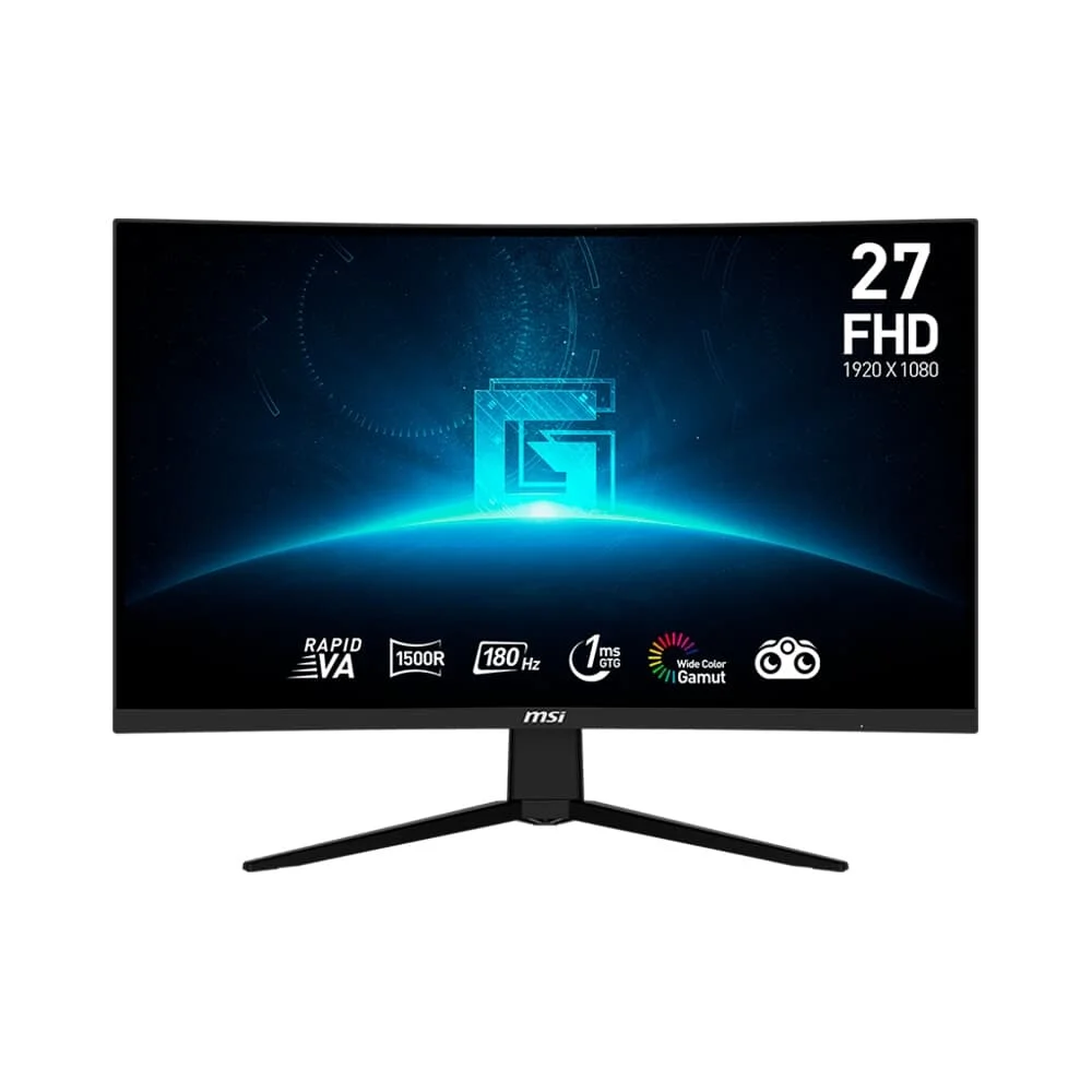 Monitor Gamer Curvo MSI 27″ Full HD VA 180Hz 1ms G27C3F