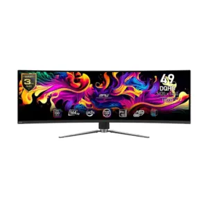 Monitor Gamer Curvo Ultrawide MSI MPG 49″ DQHD QD-OLED 144Hz 0.03ms 491CQP Monitor Gamer Curvo Ultrawide MSI MPG 49″ DQHD QD-OLED 144Hz 0.03ms 491CQP