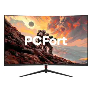 Monitor Gamer Curvo PCFort 27″ Full HD 100Hz 1ms U27F100 Monitor Gamer Curvo PCFort 27″ Full HD 100Hz 1ms U27F100