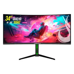Monitor Gamer Curvo Ultrawide Rise Mode 34″ QHD VA 165Hz 1ms RM-MOG-34C1652K-B Monitor Gamer Curvo Ultrawide Rise Mode 34″ QHD VA 165Hz 1ms RM-MOG-34C1652K-B