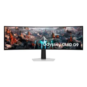 Monitor Gamer Curvo Ultrawide Samsung Odyssey OLED G9 49″ DQHD 240Hz 0.03ms G-Sync/FreeSync Pro LS49CG930SLMZD Monitor Gamer Curvo Ultrawide Samsung Odyssey OLED G9 49″ DQHD 240Hz 0.03ms G-Sync/FreeSync Pro LS49CG930SLMZD