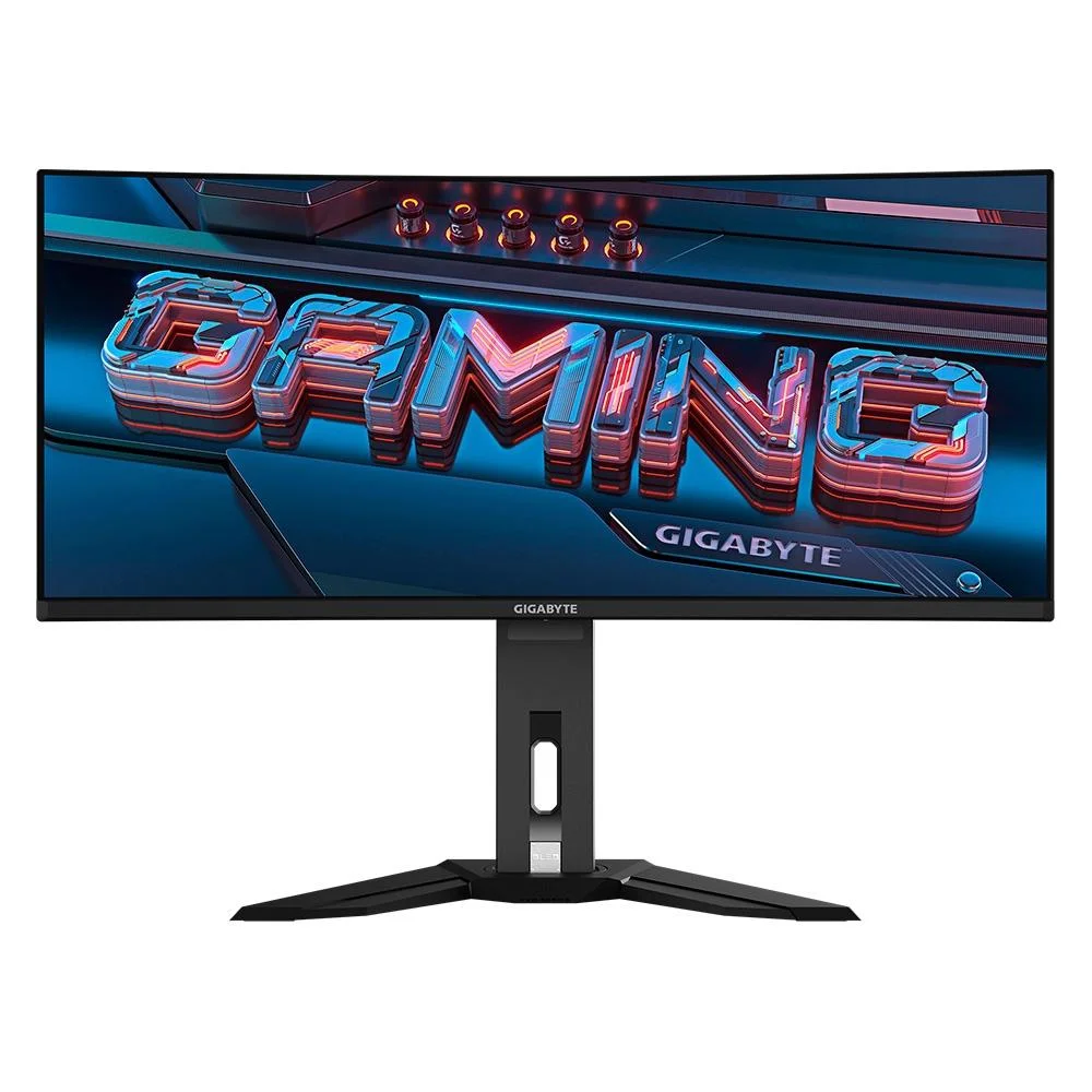 Monitor Gamer Curvo Ultrawide Gigabyte 34″ WQHD QD-OLED 175Hz 0.03ms FreeSync HDR MO34WQC SA