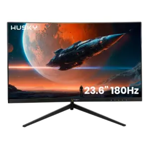 Monitor Gamer Curvo Husky Snow 23.6″ Full HD 180Hz 1ms Adaptive Sync HGMT000 Monitor Gamer Curvo Husky Snow 23.6″ Full HD 180Hz 1ms Adaptive Sync HGMT000
