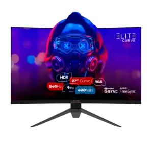 Monitor Gamer Curvo Level Elite 27″ 240Hz 1ms FreeSync/G-Sync SG2701B01-9 Monitor Gamer Curvo Level Elite 27″ 240Hz 1ms FreeSync/G-Sync SG2701B01-9