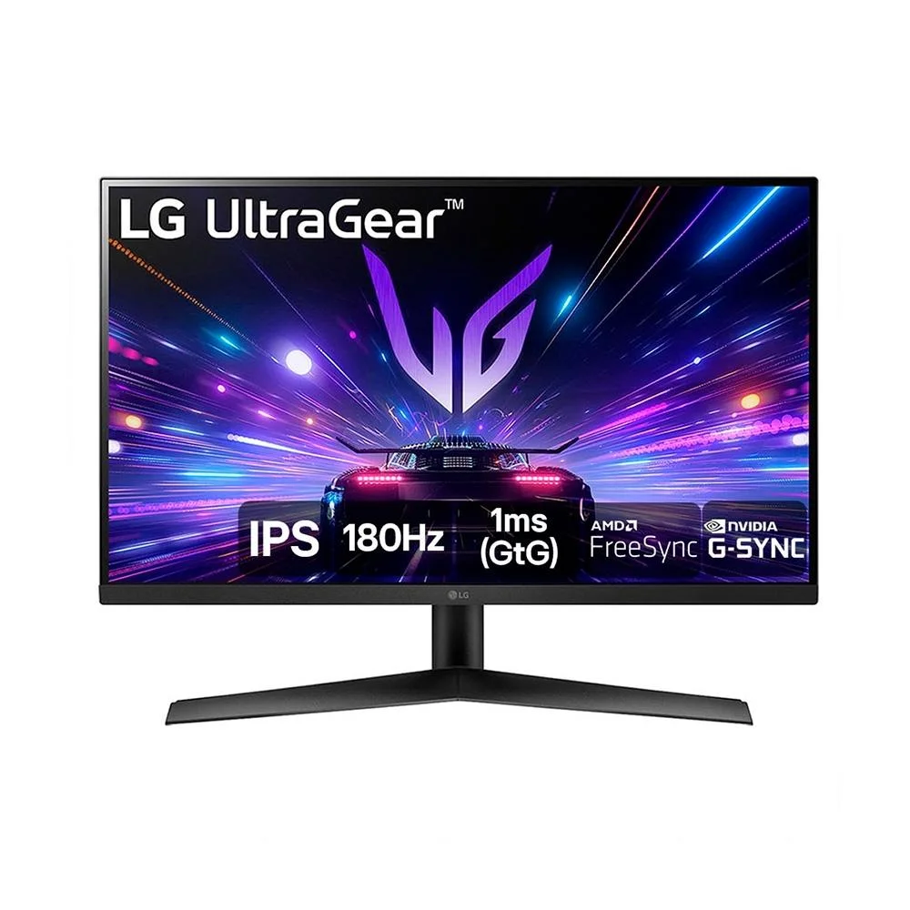 Monitor Gamer LG UltraGear 27″ Full HD IPS 180Hz 1ms G-Sync/FreeSync HDR10 27GS60F-B