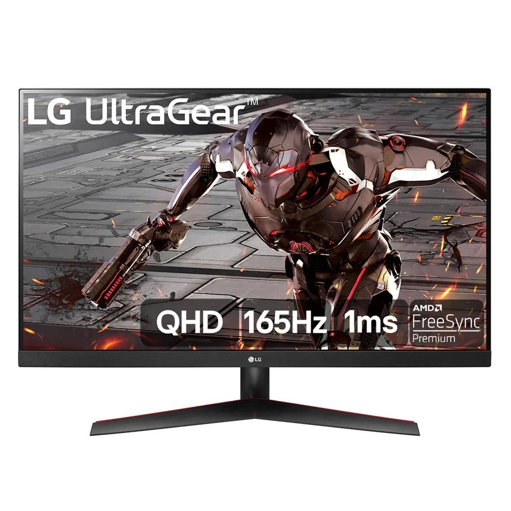 Monitor Gamer LG UltraGear 32″ QHD VA 165Hz 1ms G-Sync/FreeSync Premium HDR10 32GN600-B