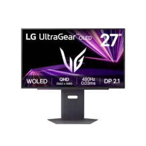 Monitor Gamer LG UltraGear 27″ QHD OLED 480Hz 0.03ms G-Sync/FreeSync Premium HDR400 27GX790A-B