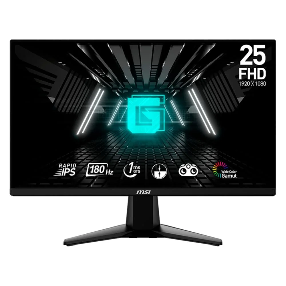 Monitor Gamer MSI 25″ Full HD IPS 180Hz 1ms G255F