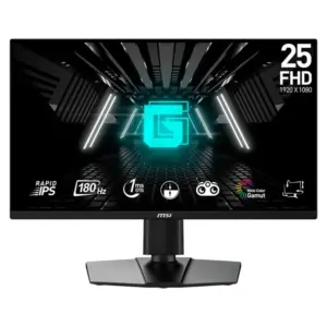 Monitor Gamer MSI 25″ Full HD IPS 180Hz 1ms G255PF E2