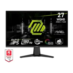 Monitor Gamer MSI MAG 27″ QHD IPS 180Hz 0.5ms HDR 275QF
