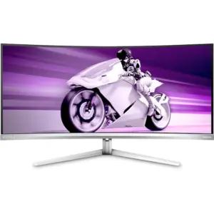 Monitor Gamer Curvo Ultrawide Philips Evnia 34″ Mini-LED QHD 165Hz HDR Branco 34M2C7600MV Monitor Gamer Curvo Ultrawide Philips Evnia 34″ Mini-LED QHD 165Hz HDR Branco 34M2C7600MV