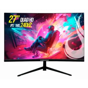 Monitor Gamer Curvo Rise Mode 27″ QHD IPS 240Hz 1ms Preto RM-MOG-27C2402K-B Monitor Gamer Curvo Rise Mode 27″ QHD IPS 240Hz 1ms Preto RM-MOG-27C2402K-B