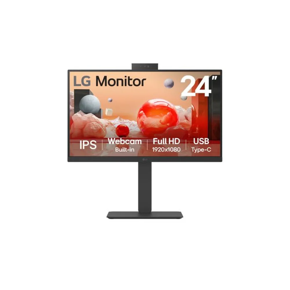 Monitor Profissional LG 23.8″ Full HD IPS 100Hz USB-C 24BA850-B