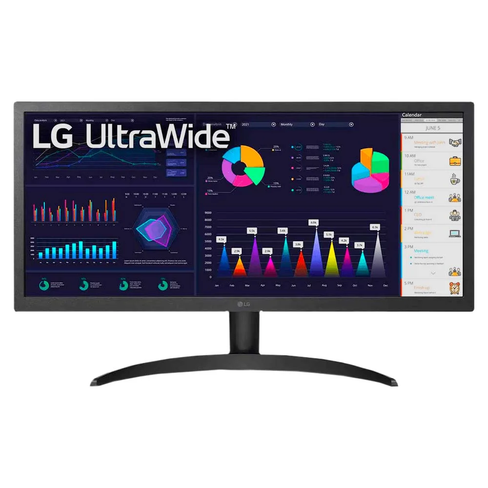 Monitor Ultrawide LG 26″ IPS Full HD 75Hz 1ms HDR10 FreeSync 26WQ500-B