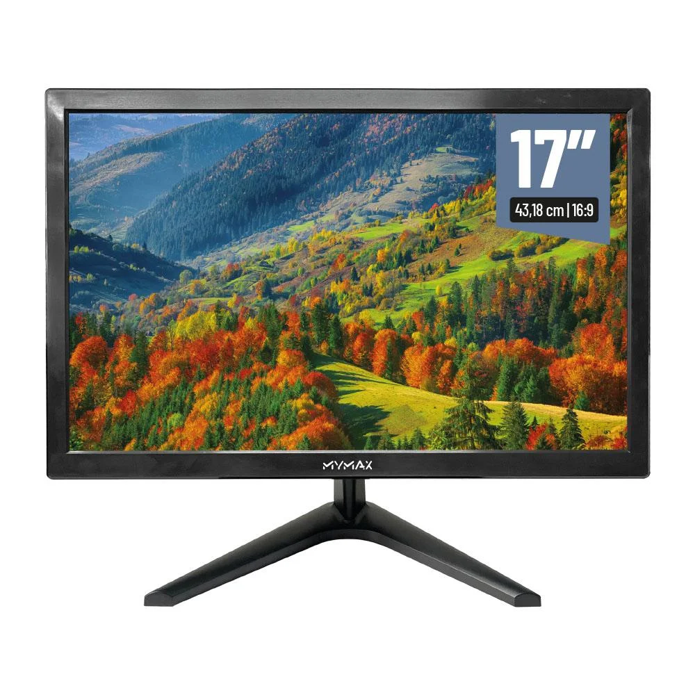 Monitor LED Mymax 17″ HD 60Hz 4ms Wide MM17169HV