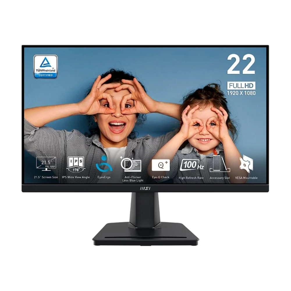 Monitor Office MSI PRO 22″ IPS Full HD 100Hz 1ms MP225