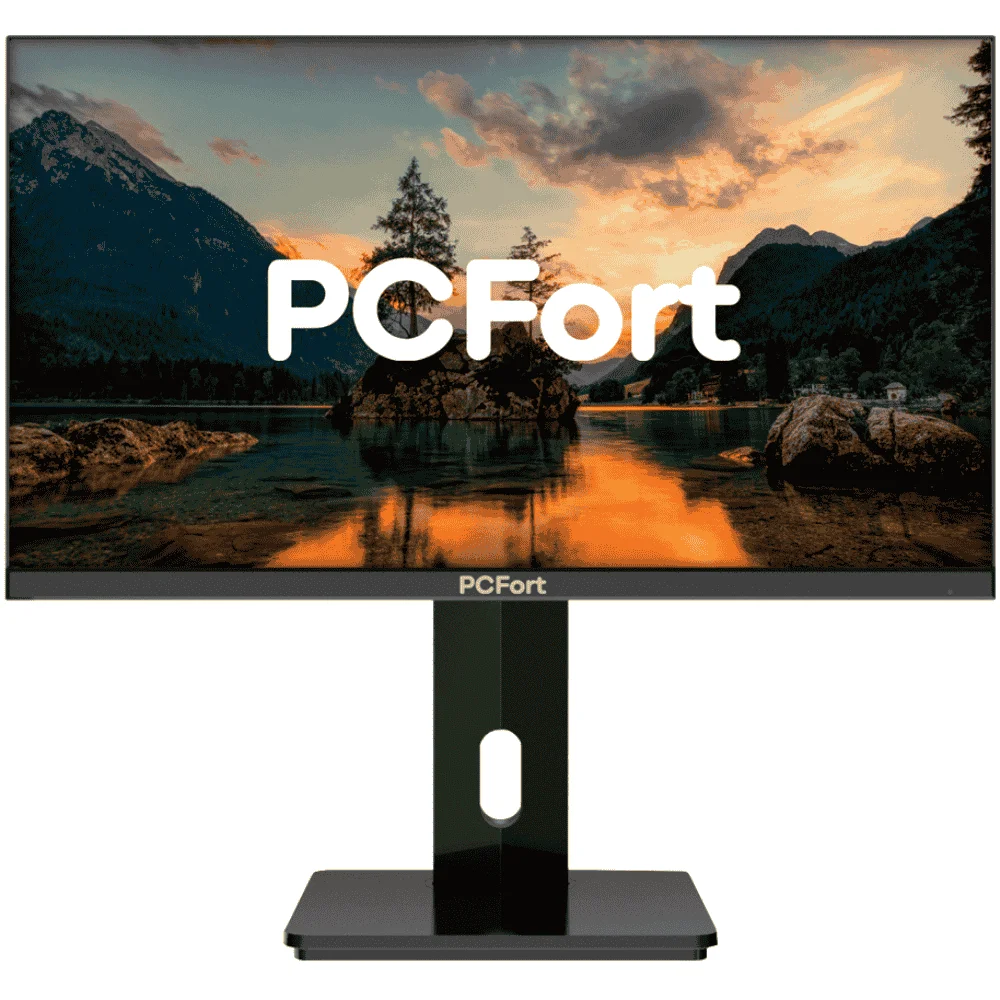 Monitor Profissional PCFort 23.8″ Full HD 100Hz Ajuste de Altura T2422