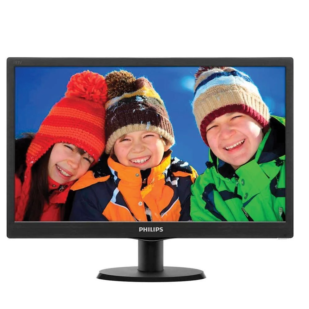 Monitor LED Philips 18.5″ HD 60Hz 193V5LHSB2