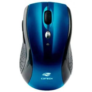 Mouse Sem Fio C3Tech M-W012BL 1600 DPI 2.4GHz Azul Mouse Sem Fio C3Tech M-W012BL 1600 DPI 2.4GHz Azul