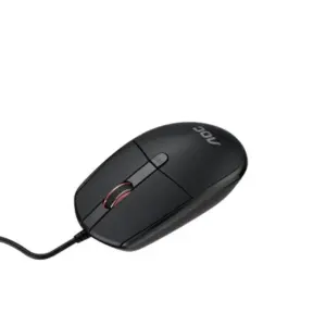 Mouse Com Fio AOC MS130 1000 DPI USB Plug and Play Preto MS130 Mouse Com Fio AOC MS130 1000 DPI USB Plug and Play Preto MS130