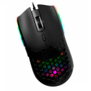 Mouse Gamer Com Fio K-mex Multiverso M136 RGB Preto Mouse Gamer Com Fio K-mex Multiverso M136 RGB Preto