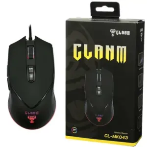 Mouse Gamer Clanm King 10000 DPI LED Preto CL-MK043 Mouse Gamer Clanm King 10000 DPI LED Preto CL-MK043