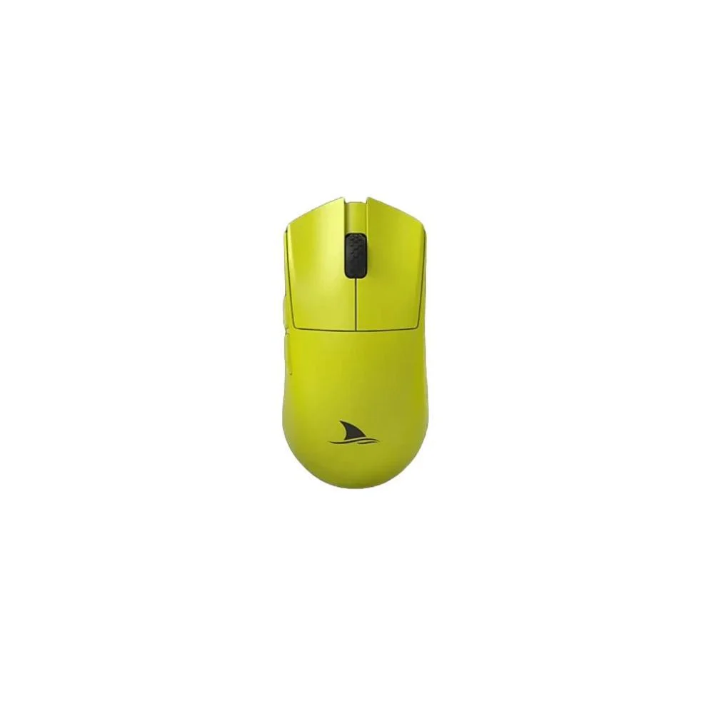 Mouse Gamer Sem Fio Darmoshark M3S Mini Wireless 2.4GHz 2000Hz 52g Amarelo