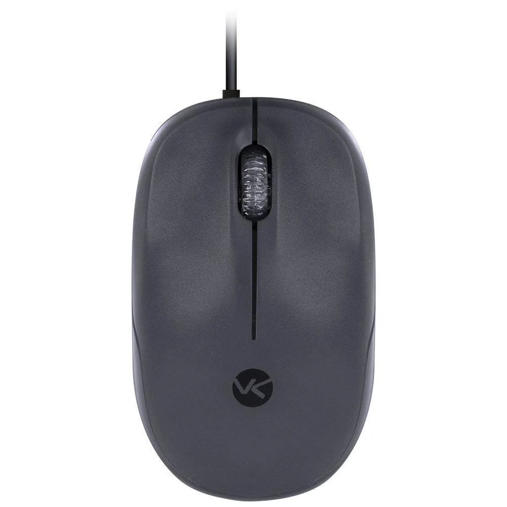 Mouse Com Fio Vinik Dynamic Color 1200 DPI USB Cinza DM132