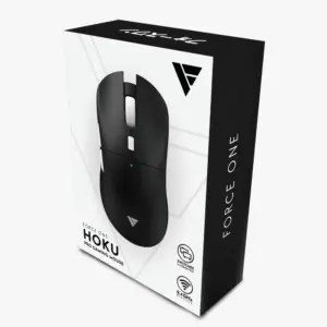 Mouse Gamer Sem Fio Force One Hoku Pro 63g 26.000 DPI Mouse Gamer Sem Fio Force One Hoku Pro 63g 26.000 DPI