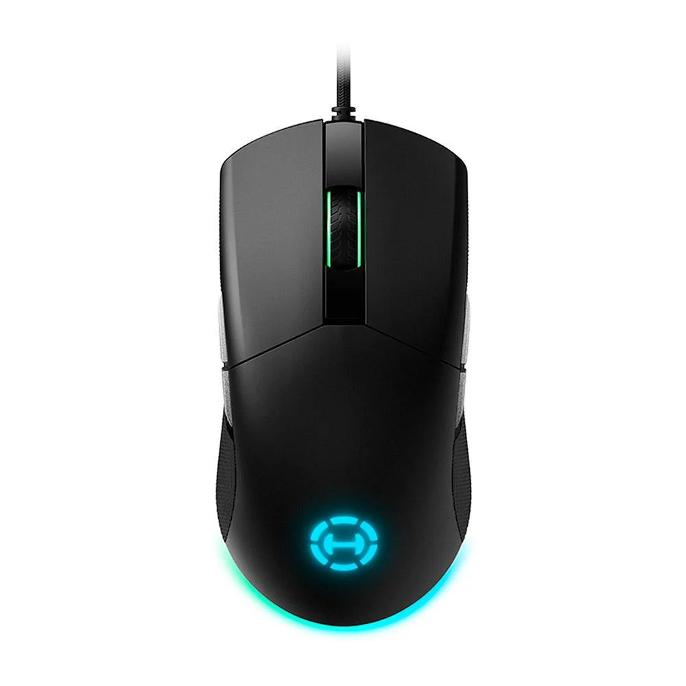 Mouse Gamer Com Fio Hecate G4M 16000 DPI RGB Botões Laterais Preto