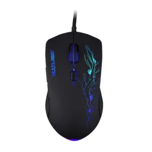Mouse Gamer Com Fio Multi 3200 DPI 6 Botões LED Preto MO276 Mouse Gamer Com Fio Multi 3200 DPI 6 Botões LED Preto MO276