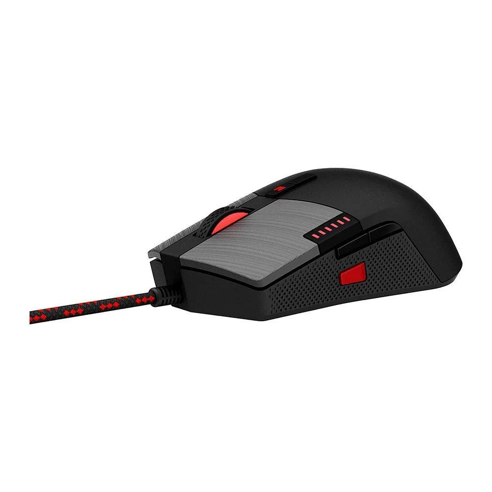 Mouse Gamer AOC Agon 16000 DPI 8 Botões Preto