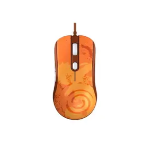 Mouse Gamer Com Fio Akko AG325 Naruto Shippuden Edition 5000 DPI 5 Botões Laranja Mouse Gamer Com Fio Akko AG325 Naruto Shippuden Edition 5000 DPI 5 Botões Laranja