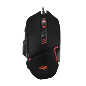 Mouse Gamer Com Fio C3Tech 4800 DPI 6 Botões LED Multicores Preto MG-130BK Mouse Gamer Com Fio C3Tech 4800 DPI 6 Botões LED Multicores Preto MG-130BK
