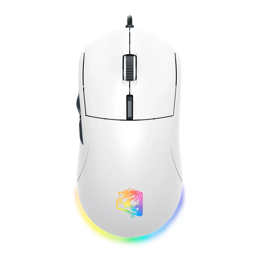Mouse Gamer Com Fio ELG Ceres Hyperlight Pro 12800 DPI 6 Botões RGB Ultraleve 63g MGCSPRO