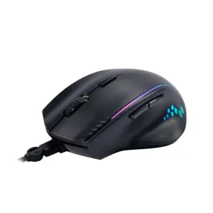 Mouse Gamer Com Fio Clanm Mount 7200 DPI Ergonômico CL-MM386 Mouse Gamer Com Fio Clanm Mount 7200 DPI Ergonômico CL-MM386