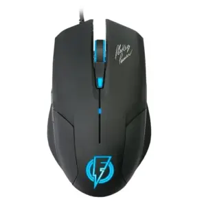 Mouse Gamer Com Fio ELG Flakes Power 2400 DPI 6 Botões RGB Preto FLKM002 Mouse Gamer Com Fio ELG Flakes Power 2400 DPI 6 Botões RGB Preto FLKM002