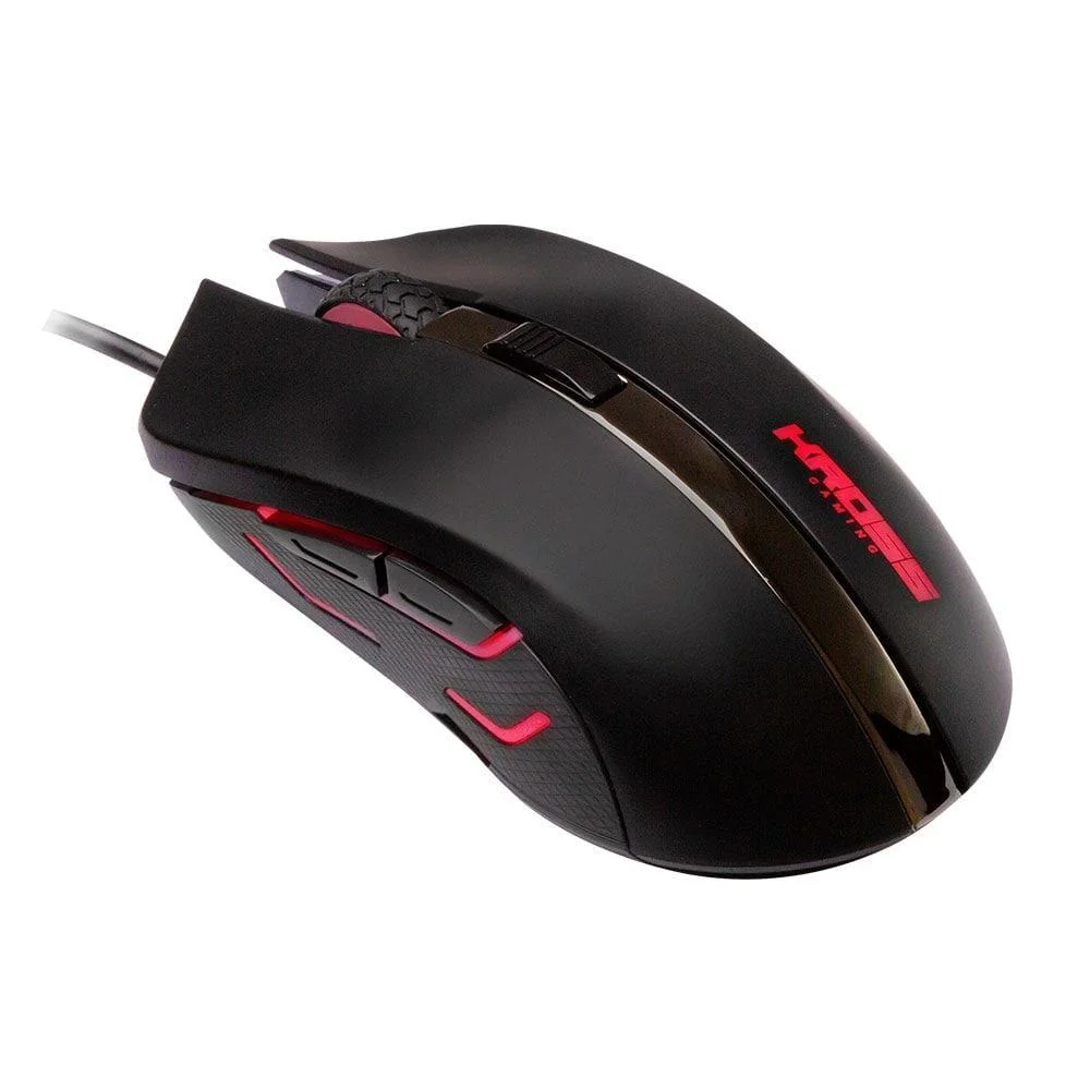 Mouse Gamer Com Fio Kross Firestorm 2400 DPI KE-MG120