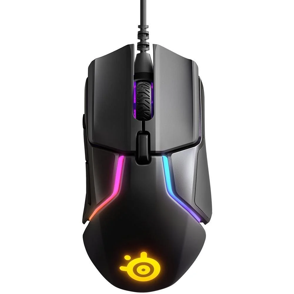 Mouse Gamer Com Fio Steelseries Rival 600 12000 DPI 7 Botões RGB 62446