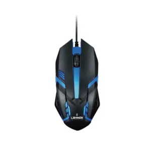 Mouse Gamer Com Fio Lehmox 1200 DPI LED RGB Ergonômico Preto Mouse Gamer Com Fio Lehmox 1200 DPI LED RGB Ergonômico Preto