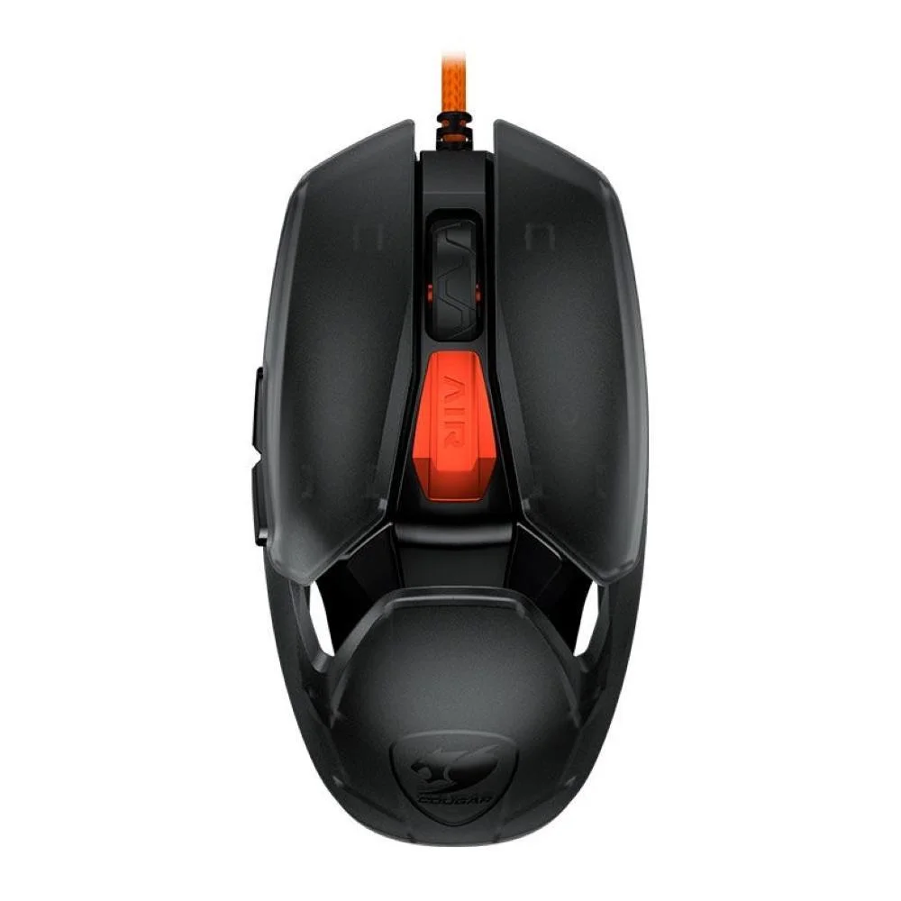 Mouse Gamer Com Fio Cougar Airblader Tournament Preto 3M487WONB.0001
