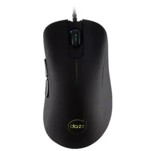 Mouse Gamer Com Fio Dazz FPS Series 12000 DPI 7 Botões RGB Preto 625256 Mouse Gamer Com Fio Dazz FPS Series 12000 DPI 7 Botões RGB Preto 625256