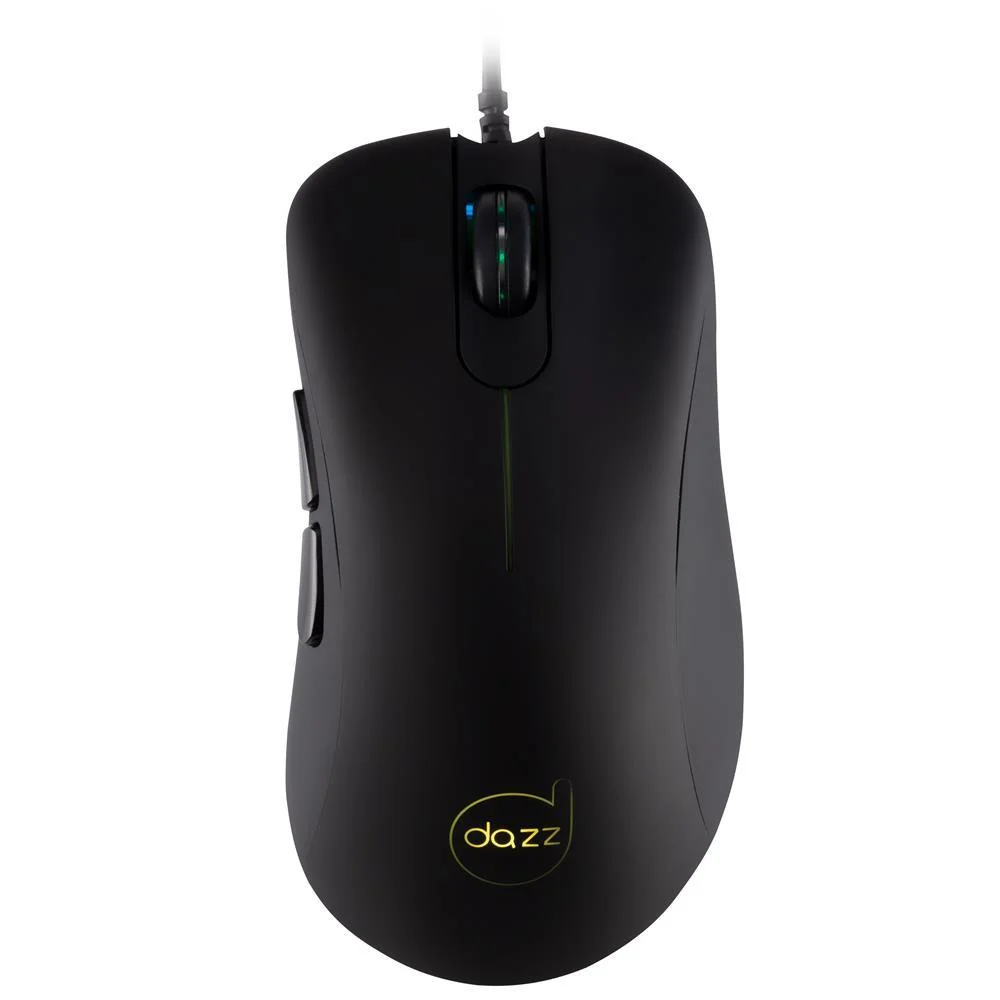 Mouse Gamer Com Fio Dazz FPS Series 12000 DPI 7 Botões RGB Preto 625256