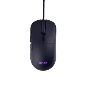 Mouse Gamer Com Fio Dazz GMO3000 12800 DPI 6 Botões 1000Hz RGB Preto 62000181 Mouse Gamer Com Fio Dazz GMO3000 12800 DPI 6 Botões 1000Hz RGB Preto 62000181
