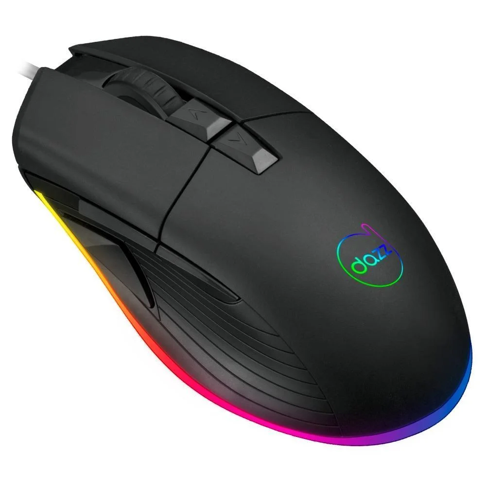 Mouse Gamer Com Fio Dazz Kirata Ascendent 12400 DPI RGB 624632