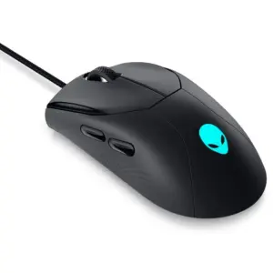 Mouse Gamer Com Fio Dell Alienware AW320M 19000 DPI 6 Botões Preto 570-ABNN Mouse Gamer Com Fio Dell Alienware AW320M 19000 DPI 6 Botões Preto 570-ABNN