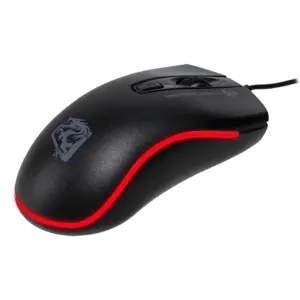 Mouse Gamer Com Fio ELG Dragon War 2400 DPI Ajustável 4 Botões LED 7 Cores Preto MGDW Mouse Gamer Com Fio ELG Dragon War 2400 DPI Ajustável 4 Botões LED 7 Cores Preto MGDW