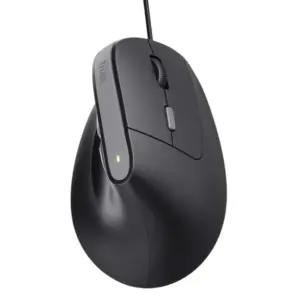 Mouse Gamer Com Fio Trust Bayo II 2400 DPI 6 Botões Ergonômico Preto